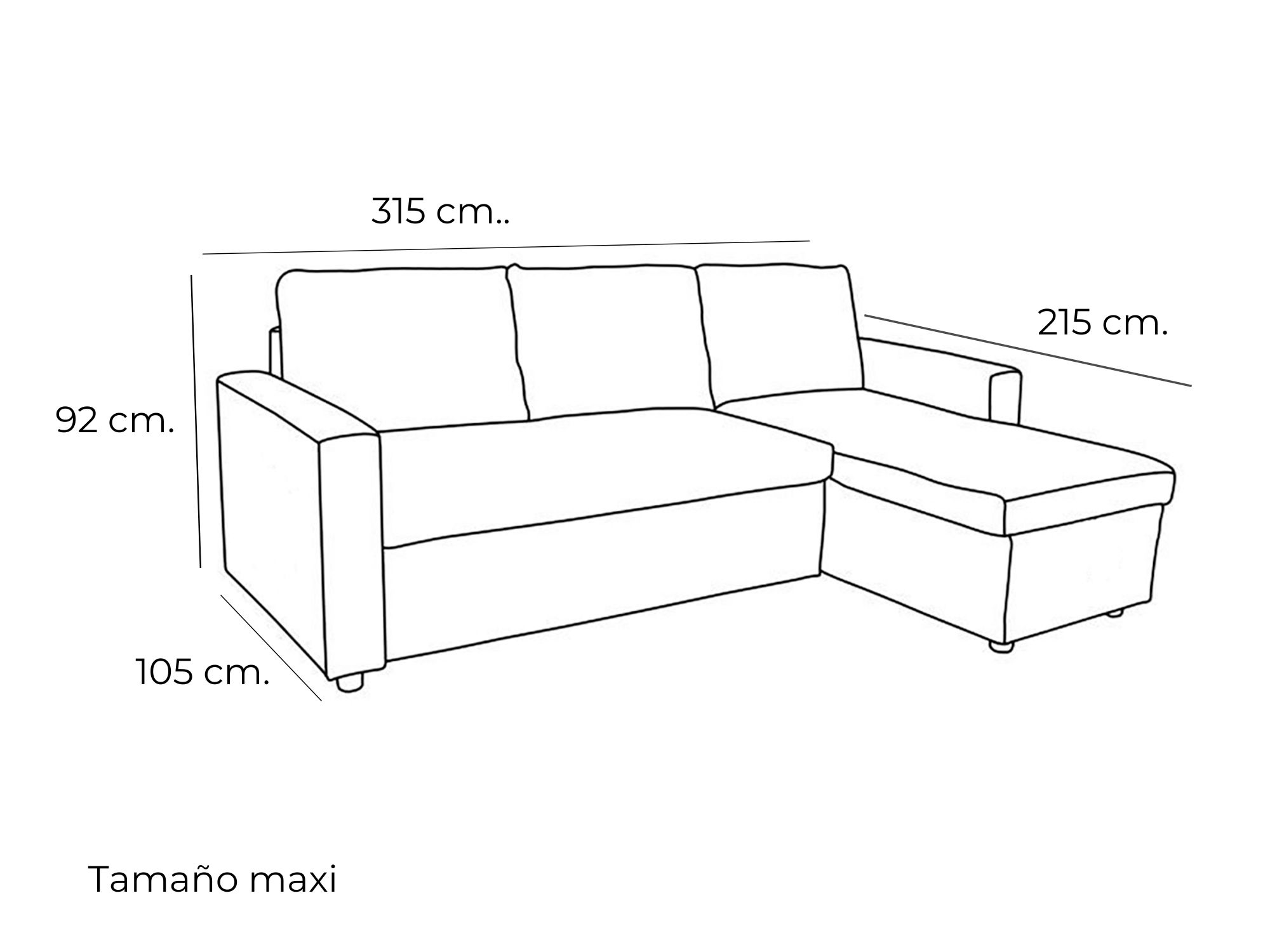 Chaiselongue de diseño minimalista barato